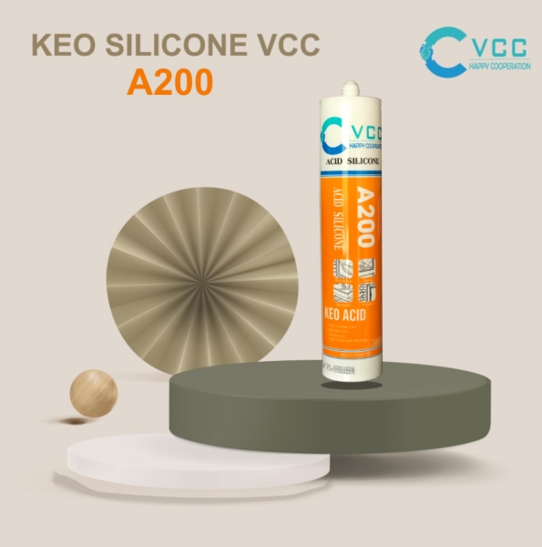 Keo silicone VCC A200 - Keo Silicone VCC - Công Ty CP Đầu Tư Và TM Quốc Tế VCC
